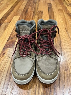 ECCO Gore tex Women's Tan Track 25 High Hiking Boot Size EU 38