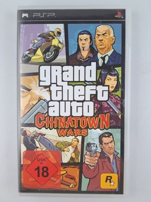 PSP Grand Theft Auto Chinatown Wars GTA Sony Playstation Portable