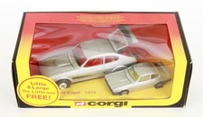 CORGI 1373 "THE PROFESSIONALS" FORD CAPRI 3.0S LITTLE & LARGE SET - MINT BOXED