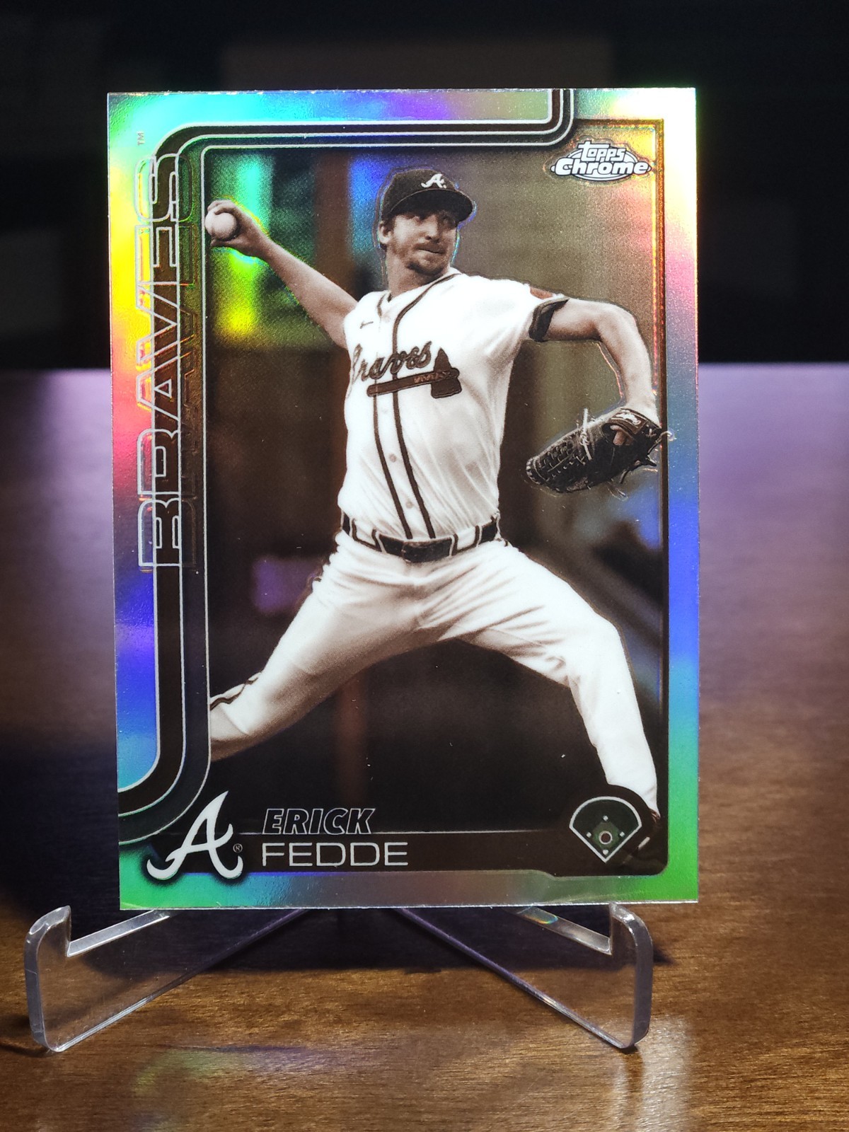 2025 Topps Chrome Update - Erick Fedde Sepia Refractor #USC89