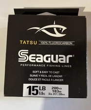 Seaguar Tatsu Fluorocarbon Line 15lb - 200yd Spool