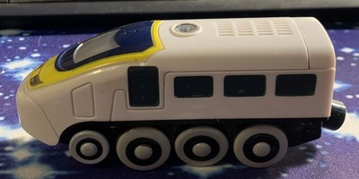 defekte batteriebetriebene Lok  für Brio Eichhorn Holzeisenbahn von Maxim defekt