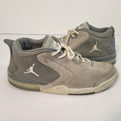 Jordan Big Fund BV6273-002 Mens Size 11 Gray White Basketball Shoes Nike Air