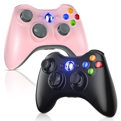 2 Pack Replacement for Xbox 360  Wireless Controllers  Windows 11/10/8/7 Pc