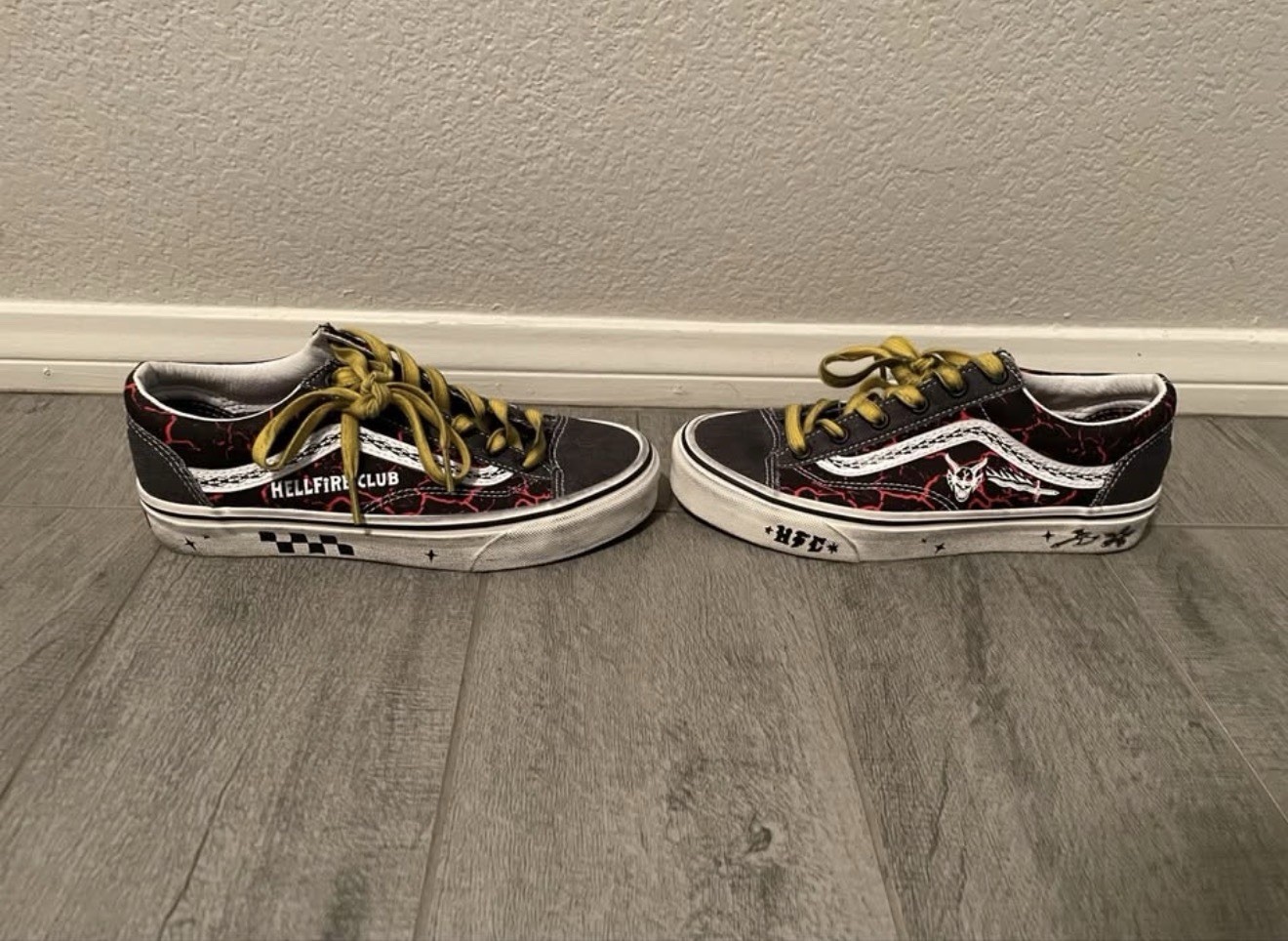 VANS Old Skool Stranger Things 4 Hellfire Club Li… - image 3