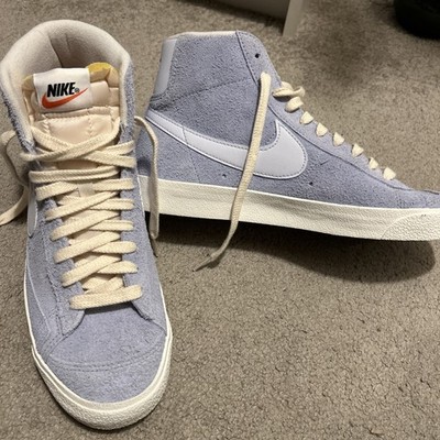 Women's 10 Men s 8.5 Nike Blazer MID '77 VNTG Blue Whisper/Football Grey