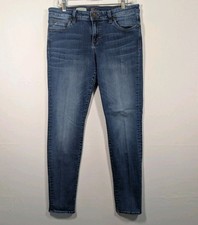 Kut From The Kloth Toothpick Skinny Jeans Women Size 12 Blue Stretch Mid Rise