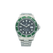 Pre-Owned Rolex Submariner "Kermit" 2006 16610lv Watch