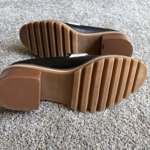 Bernardo Selma Loafers Brown Black Low Heel Rarely Used Size 8M Anthropologie - Picture 5 of 7