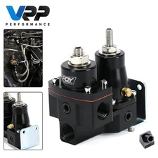 EFI to Carb Dual Stage Fuel Pressure Regulator Kit 5-9 PSI 1/8"NPT FPR Universal