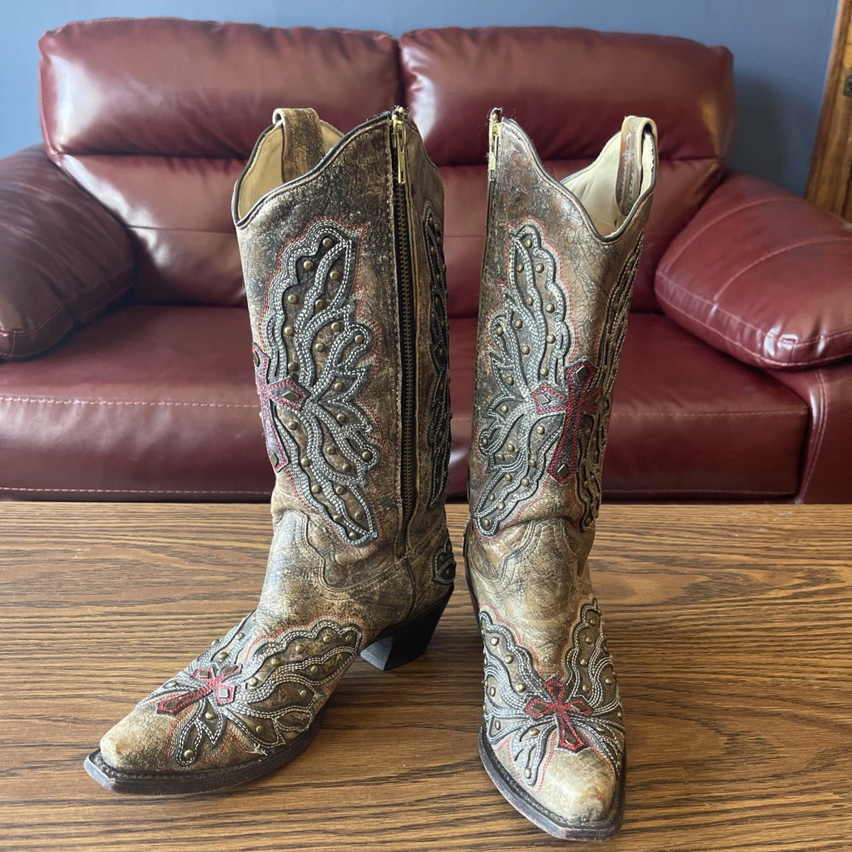 Embroidered Boots for Women for sale | eBay