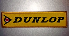 DUNLOP Embroidered Iron/Sew On Patch 4.5"X 1" SHIPPED FROM USA