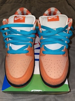 Size 9 - Nike Dunk Low SB x Concepts Orange Lobster