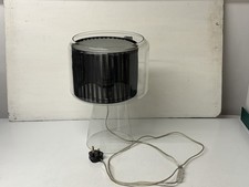 Marset Mercer Table Lamp with large black fabric pleated shade