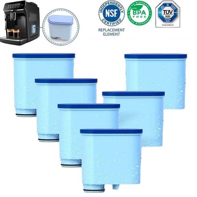 6PCS Wasserfilter für Saeco und Philips AquaClean CA6903 Reinwasserkartusche