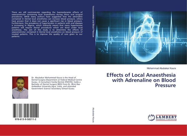 Mohammad Abubakar Kaura | Effects Of Local Anaesthesia With Adrenaline On...-image