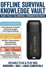 2026 Survival Library and Offline Wikipedia: Homesteading, Prepping, Flash Drive 2026 Survival Library and Offline Wikipedia: Homesteading, Prepping, Flash Drive