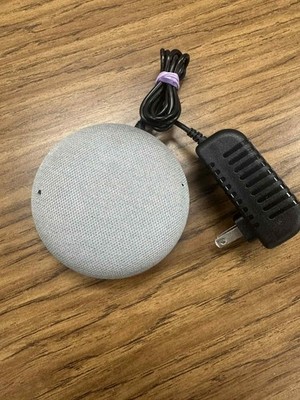 Google Nest Mini 1st Generation Bluetooth Speaker Chalk Gray Wireless 1716
