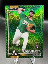 2026 Topps Series 1 - Mason Barnett RC #273 Green Easter Green Leaf Foil