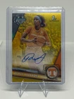 Topps 2023-24 Chrome Prospect Autographs Yellow Refractor /75 Rickea Jackson