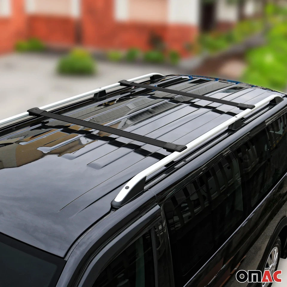 For 2012-2015 Chevrolet Captiva Sport Roof Rack Cross Bars Luggage Carrier Black - Изображение 3 из 4