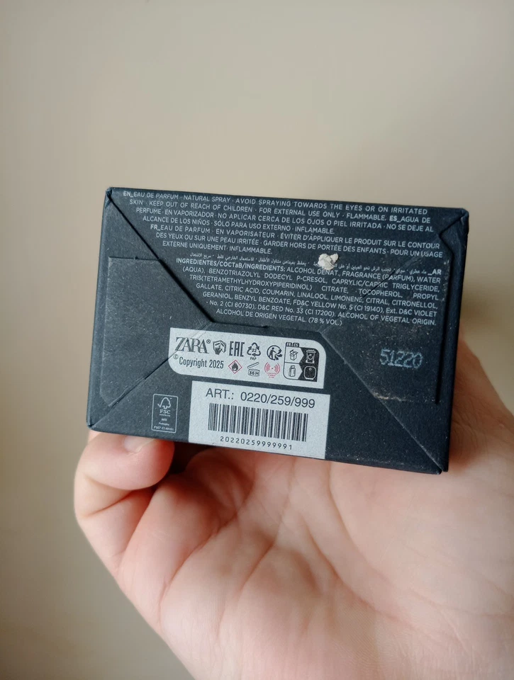 Profumo Zara Antique Brown EDP 100 Ml - Imagen 2 de 2