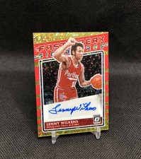 2020-21 Optic Lenny Wilkens /10 “FAST BREAK SIGNATURES” AUTO GOLD SSP No. FB-LWK