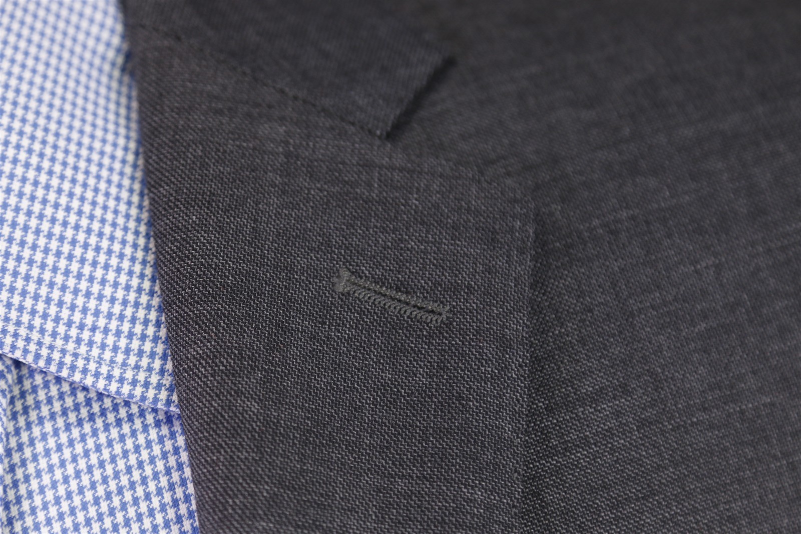 J. Crew Ludlow Slim Solid Gray 2-Btn Wool Stretch… - image 5