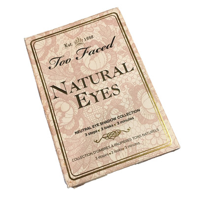 Too Faced Natural Eyes Neutral Eye Shadow Palette Original Formula Brand New Box