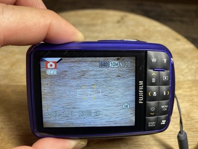 美品】FUJIFILM FINEPIX Z33WP ブルー CCD 美品】FUJIFILM FinePix