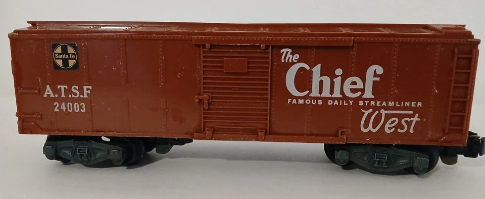 24003 美国传单 ATSF "The Chief" 著名每日 Streamliner West Box 汽车 — 第 2/4 张图片