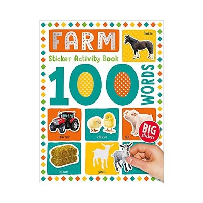 100 Farm Words Sticker Activity by Make Believe Ideas 9781789476163 NEW
