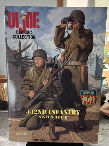 GI Joe WWII 442nd Infantry Japanese-American Nisei Soldier 1998 NIB 81473