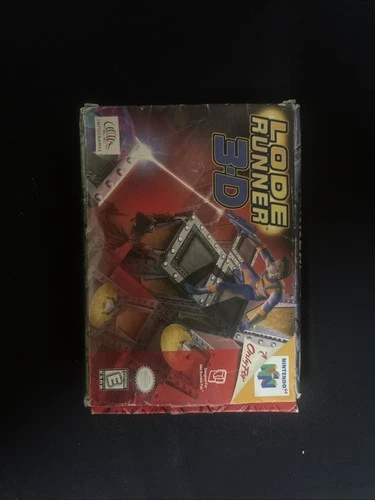 Lode Runner 3D N64- Complete In Box
