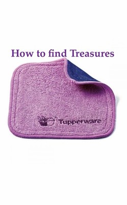 RT2) BRAND NEW TUPPERWARE RECYCLINE MICROFIBRE HOB TOWEL REUSABLE CLEANING CLOTH