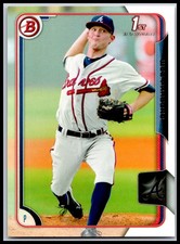 2015 Bowman #BP102 Wes Parsons Prospects Atlanta Braves