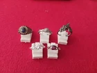 Lot of 5 Vintage Sterling Silver Rings. Various Sizes.  16.6 Grams.
