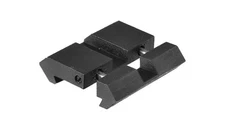 UTG .22 Picatinny - Weaver Low Pro Snap-In Adaptor Black - MNT-DT2PW01
