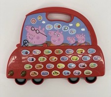 VTech Peppa Pig Learn  Go Alphabet Car Songs Sounds Character Phrases Toy 2020