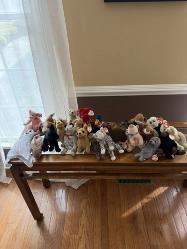 TY Beanie Babies Lot of 25 Assorted Mixed w/Tags Vintage