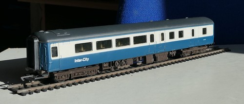 Entrenador de frenos Airfix 54200-5 BR Mk2D en librea BR azul/gris, excelente, en caja | Zustand: Used