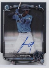 2025 Bowman Chrome Prospect Auto Fabian Lopez #CPA-FL Auto 1m35