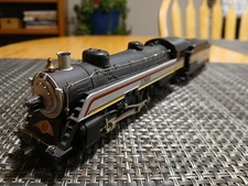 Vintage HO scale IHC #1369 Santa Fe Semi-Streamlined 4-6-2 Steam Locomotive