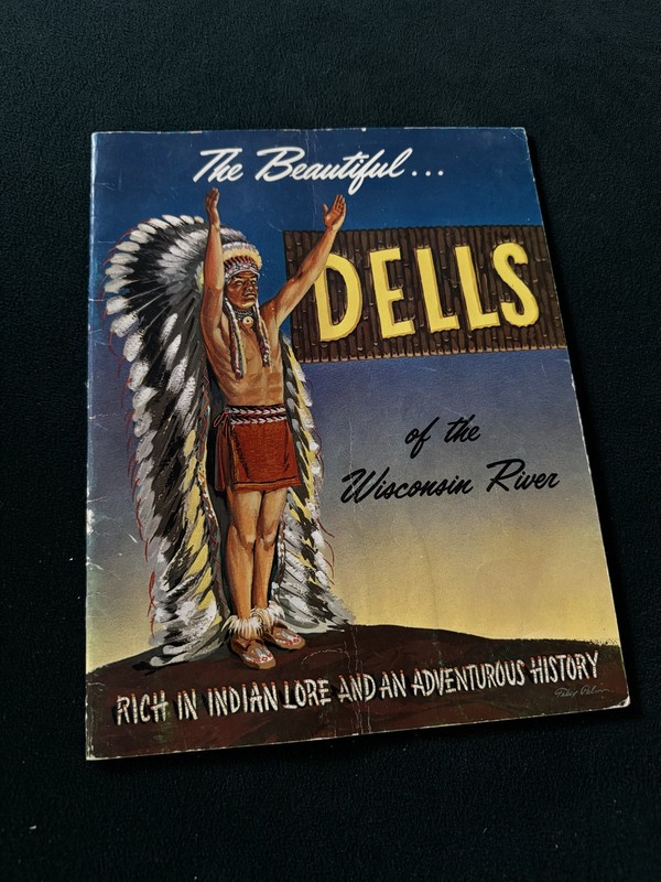 VINTAGE WISCONSIN DELLS 1959 SOUVENIR PROGRAM! VERY GOOD
