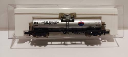 Coche Tanque Químico Amoco Escala N Con-Cor AMOX 38772 1601 D Plateado Nuevo De Colección | Zustand: New