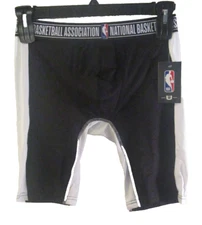 NWT UNK NBA Mens Boxer Briefs Underwear M Black/White MSRP$25