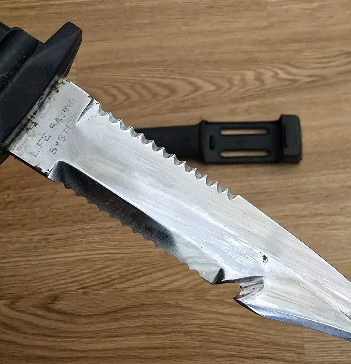 life saving systems 358 scuba knife Stainless Steel Japan life saving systems 358 scuba knife Stainless Steel Japan