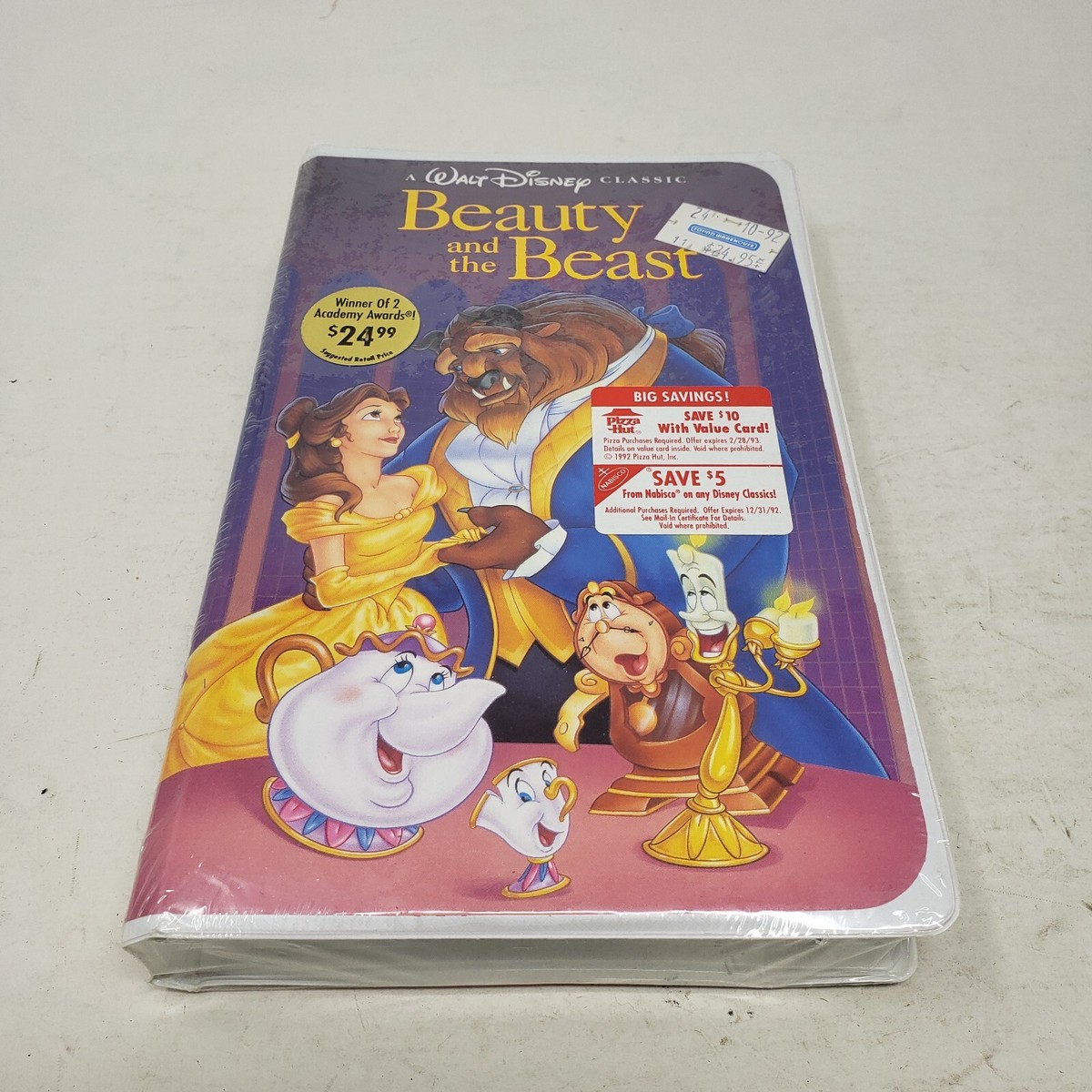 Walt Disney's Beauty and the Beast Beta Tape New Factory