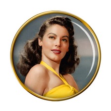 Ava Gardner Pin Badge