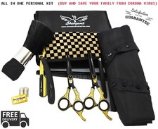 Professional Hair Cutting Scissors Barber Shears Hairdressing Salon set 9Pcs US